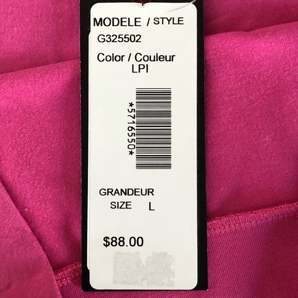 NWT Guess Collection Women's Pink Straight Skirt L - Picture 12 of 12